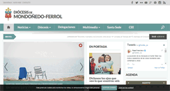 Desktop Screenshot of mondonedoferrol.org